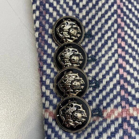 Barilouche Women's Seville Wool Slim Fit Blazer – Size 38/2 – Multicolor - Picture 6 of 8